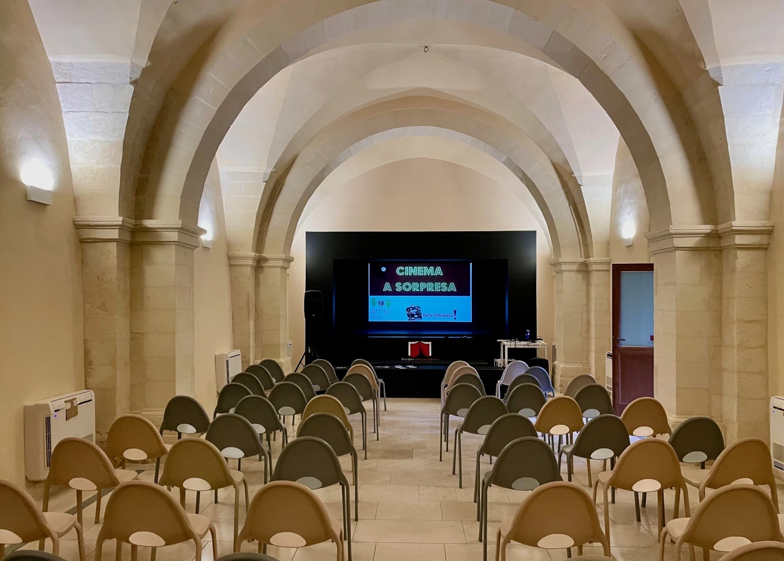 Teatro olografico, biblioteca Ognibene - Lecce